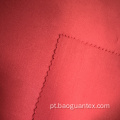 Têxtil de poliéster puro de cor vermelha para roupas